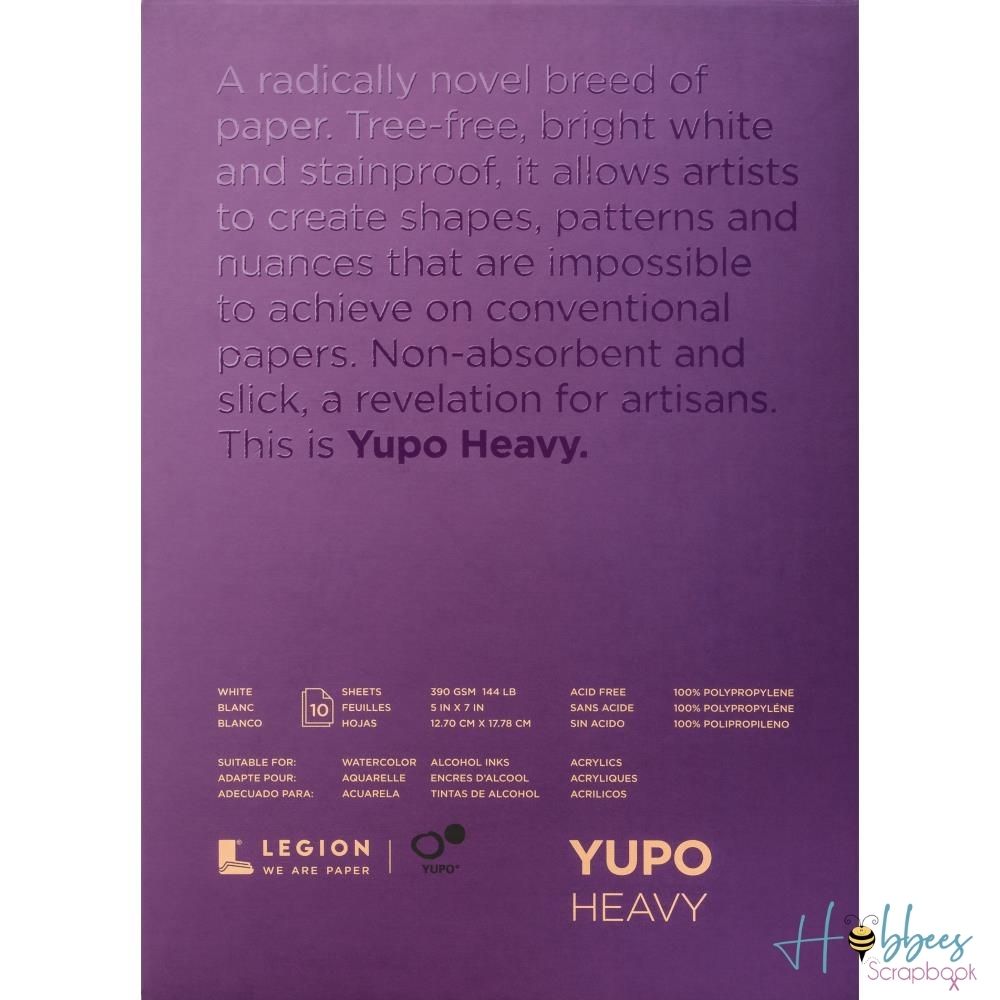 Yupo Heavy Pad 5 x 7"/ Bloc de Papel Yupo