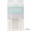 White 1&quot; Letters / Letras Blancas Para Tablero