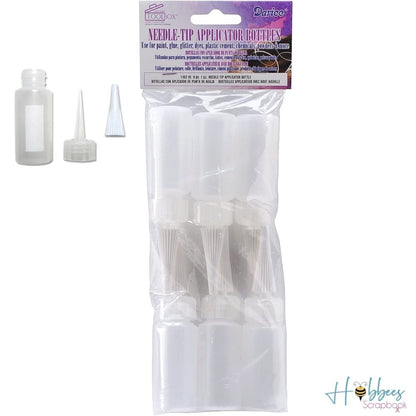 Needle Tip Bottles / 6 Botellas con Aplicador Punta Aguja Herramientas Darice