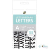 DC Letterboard 1/2&quot; Letters Black / Letras Negro Para Tablero