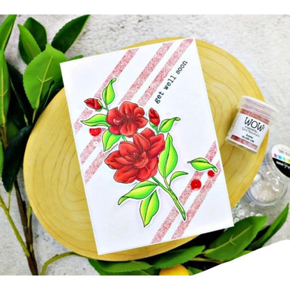 Azalea Embossing Powder / Polvo de Embossing Rosa Opaco Descontinuado Wow!