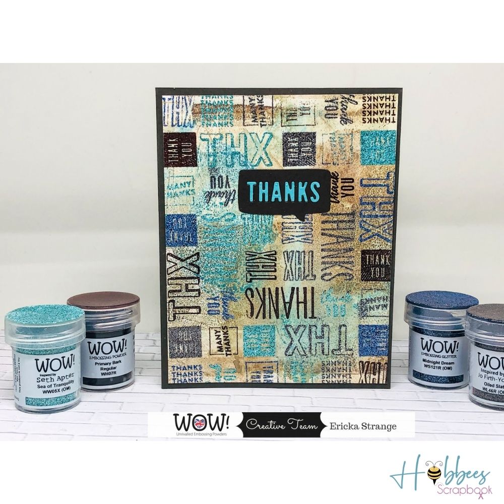 Midnight Dream Embossing Powder / Polvo de Embossing Medianoche Descontinuado Wow!