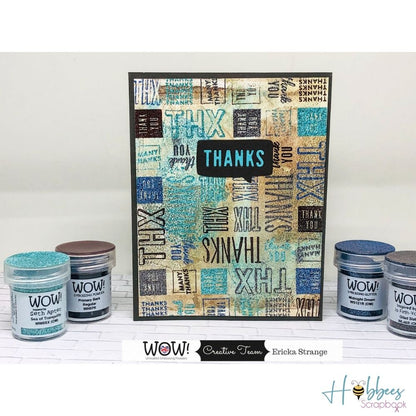 Midnight Dream Embossing Powder / Polvo de Embossing Medianoche Descontinuado Wow!