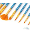 Air Supply Basics Paint Brushes Acrylic / Pinceles para Acrílico
