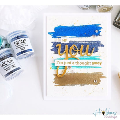 Midnight Dream Embossing Powder / Polvo de Embossing Medianoche Descontinuado Wow!