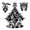 Sellos de Goma Cling Navidad / Christmas Tree