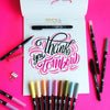 Marker Brush Pens Bright Palette / Marcadores Acuarelables Colores Brillantes