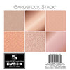 Rose Gold Cardstock Stack / Block de Cartulinas Oro Rosado 6&quot;