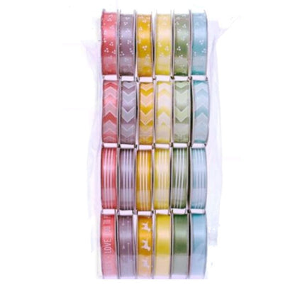 Premium Ribbon /  24 Carretes de Listón Descontinuado American Crafts