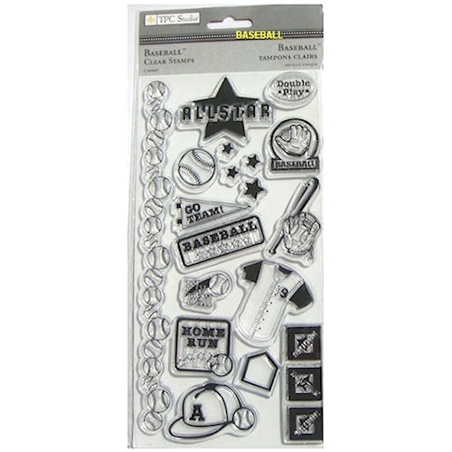 Baseball Stamps / Sellos de Polímero Baseball Descontinuado TPC Studio