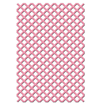 Basic Lattice / Suaje de Corte de Fondo de Cuadros Descontinuado Spellbinders