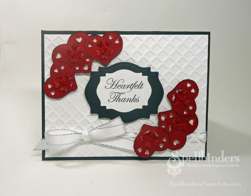 Basic Lattice / Suaje de Corte de Fondo de Cuadros Descontinuado Spellbinders