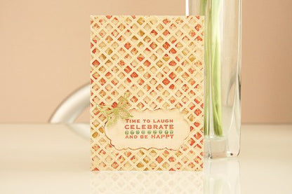 Basic Lattice / Suaje de Corte de Fondo de Cuadros Descontinuado Spellbinders