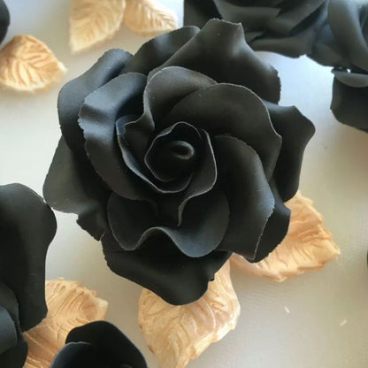 Black Fondant 4.4 Oz / Fondant Negro 124 g Repostería Wilton