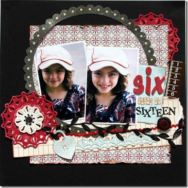 Kaleidoscope Border / Suaje de Orillas y Bordes Caleidoscopio Dados de Corte / Suajes / Troqueles Spellbinders