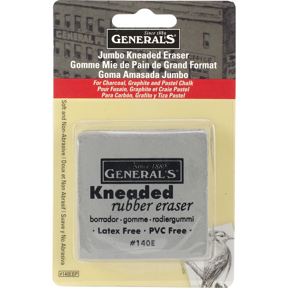 Jumbo Kneaded Rubber Eraser / Goma para Borrar Moldeable Borradores y Reglas General&