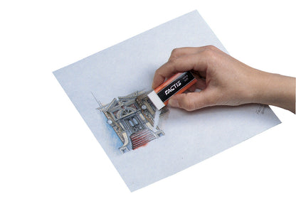 White Vinyl Eraser / Goma Blanca Extra Suave Borradores y Reglas General&