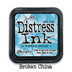Tim Holtz Distress Broken China / Tinta para Sellos Tintas Ranger