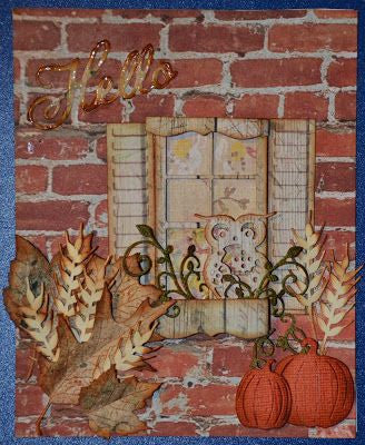Suaje de Corte de Búho / Owls With Gears Dies Descontinuado Cheery Lynn Designs