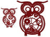Suaje de Corte de Búho / Owls With Gears Dies Descontinuado Cheery Lynn Designs