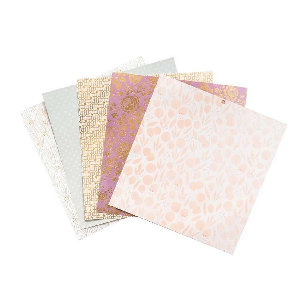 Subtle and Sophisticated Cardstock Pack / Paquete Cartulina Tonos Pastel Papel DCWV