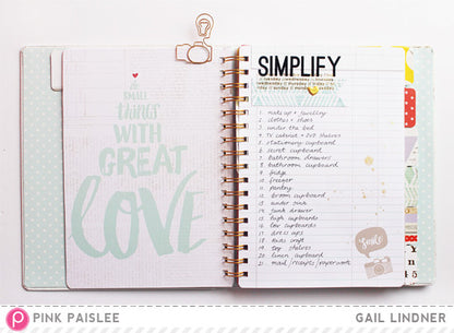 Celebrate Today Memory Notebook Memorandum / Cuaderno tipo Agenda Descontinuado We R Memory Keepers