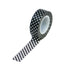 Washi Trendy Tape Checkered Flag / Cinta Adhesiva Descontinuado Queen&Co