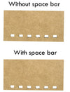 Space Bar Directions / Barra Espaciadora para Zutter Bind it all