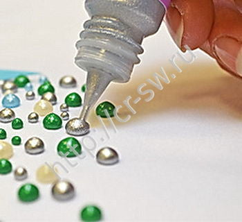 Pearl Pen Light Blue / Gel Azul Ligero Adornos / Embellishments Viva Decor