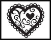 Embossing Valentine Heart / Folder de Grabado Corazon