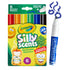 Silly Scents Wedge Tip Washable Markers / 6 Marcadores Lavables Perfumados Marcadores & Plumones Crayola