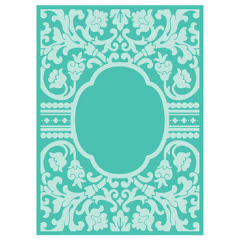 Baroque Vine Frame Embossing Folder / Folder de Grabado Barroco Descontinuado Cricut