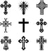 Sellos de Polímero Cruces  / Crosses Inchie Bundle Descontinuado Inkadinkado