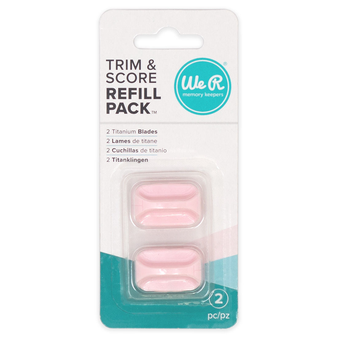 Pink Trim & Score Blade Refill Pack / Cuchillas de Repuesto para Trim Score board Rosa