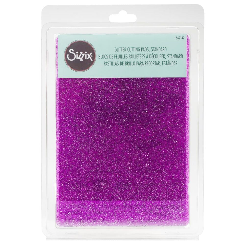 Big Shot Cutting Pads Purple W/Silver Glitter / Placas para Corte Acrílicas Descontinuado Sizzix