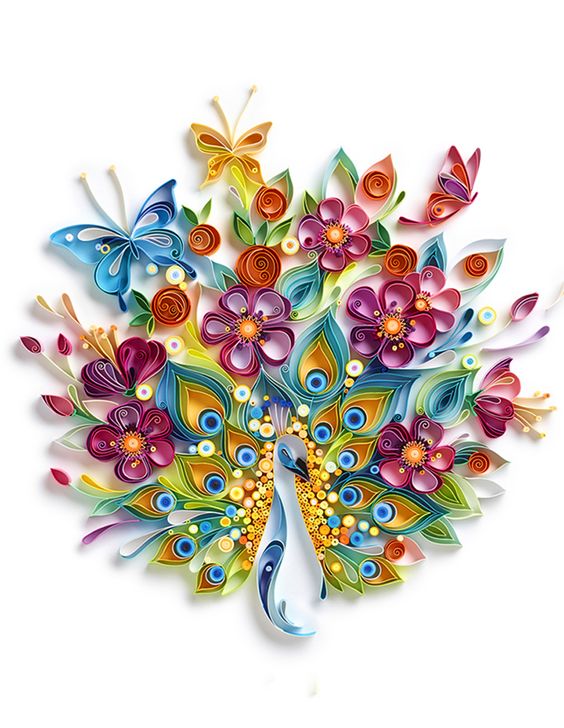 Quilling Paper Pastel Colors/ Tiras de Papel para Filigrana Colores Pasteles 