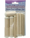 16 Sponge Embossing Brush Set / Paquete de Esponjas para Tinta