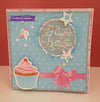 Cupcake Party 12th Birthday Stamp Set  / Sellos de Cumpleaños