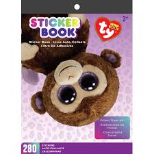 Sticker Book for Kids The Monkey / Libro con 280 Estampas Animalitos Changuito