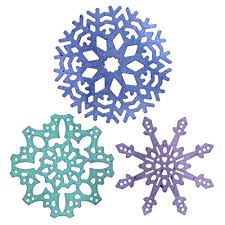 Snowflowers Set One Dies / Suajes de Corte de Copos de Nieve Descontinuado Cheery Lynn Designs