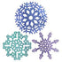 Snowflowers Set One Dies / Suajes de Corte de Copos de Nieve Descontinuado Cheery Lynn Designs