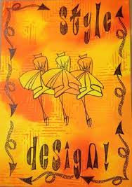 Dylusions Squeezed Orange Acrylic Paint / Pintura Acrílica Descontinuado Ranger