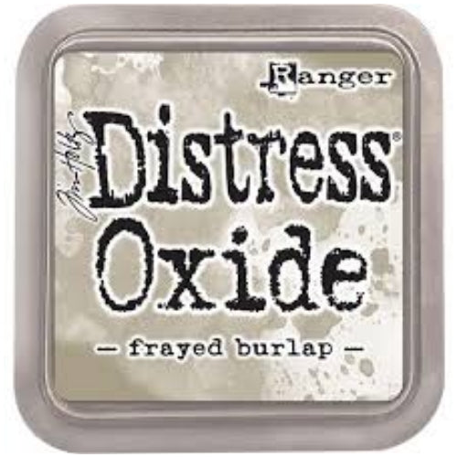 Tim Holtz Distress Oxide Frayed Burlap / Cojin de Tinta Efecto Oxidado Gris