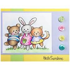 Clear Stamps Spring Short Stack / Sellos de Polímero Animales Descontinuado Stampendous