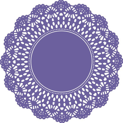 Suaje de Corte de Círculo con Encaje / English Tea Party Doily Die Descontinuado Cheery Lynn Designs