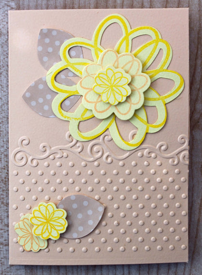 Set de Suajes y Sellos de Polímero de Flores / Flower Doodle Dados de Corte / Suajes / Troqueles Sizzix