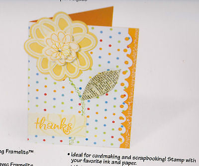 Set de Suajes y Sellos de Polímero de Flores / Flower Doodle Dados de Corte / Suajes / Troqueles Sizzix