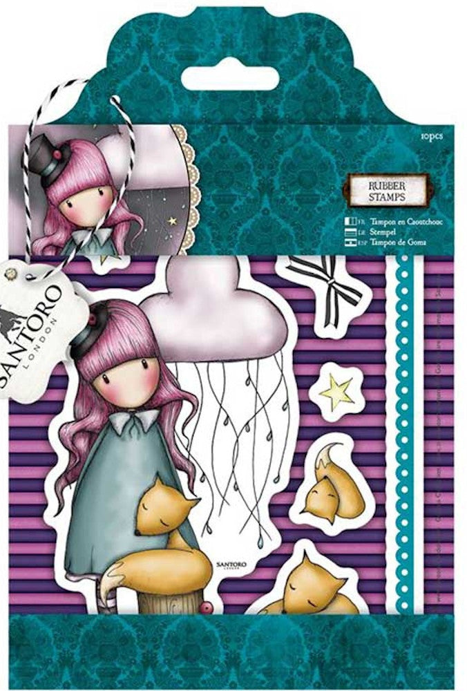 Sellos de Goma Cling Gorjuss / Gorjuss Stamp Dreamer Descontinuado Santoro