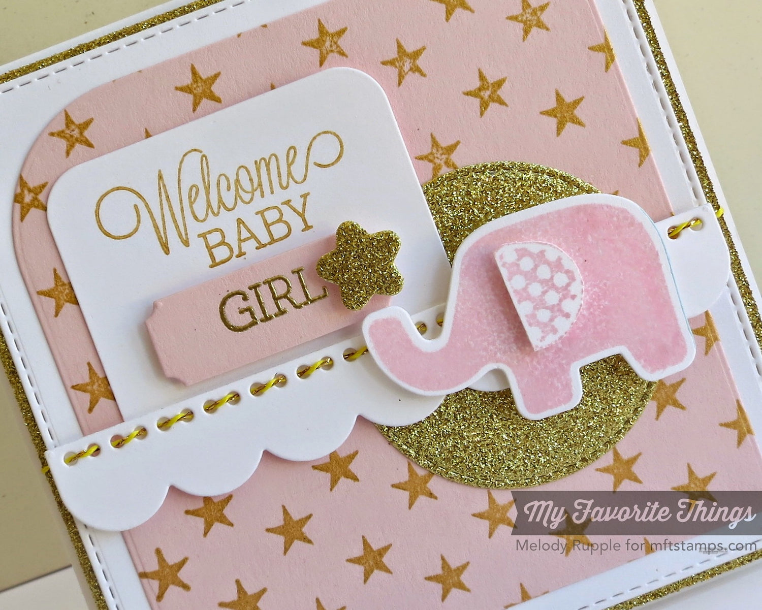 Beautiful Baby Dies / Suaje de Corte de Elefante Descontinuado Die Namics