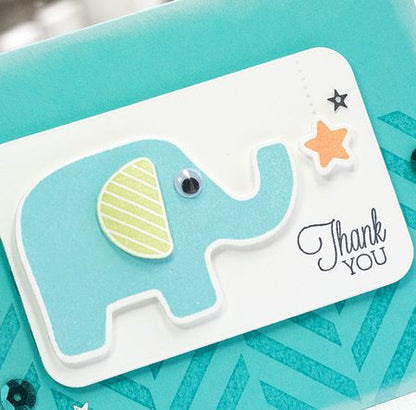 Beautiful Baby Dies / Suaje de Corte de Elefante Descontinuado Die Namics